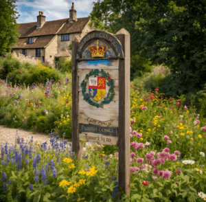 Parish council Lawyers. Image of sign